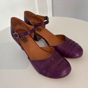 Miz Mooz Frenchy Purple Heels US 8/ EU38.5